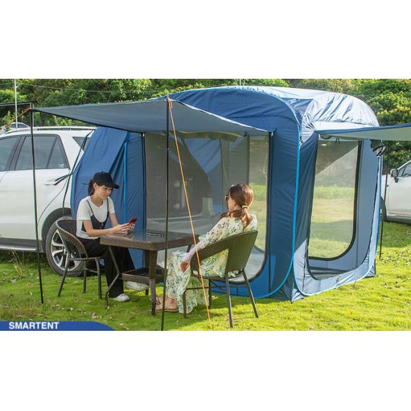 200*200*196CM Серебряный покрытый 210T Поп-УП Тент SUV с водонепроницаемым дизайном и защитой от УФ-излучения