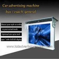 Jugador de la publicidad del autobús del tacto de la TV con la pantalla dividida 21,5