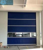 Portes de garage de volet de rouleau en plastique du tissu 0.7m/S IP55 de PVC