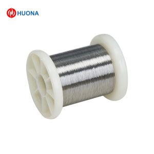 Vacuum Hydrogen Annealed 1J85 Mumetal Wire Near Zero Magnetostriction Low Coercivity Nickel Iron Molybdenum Alloy Wire