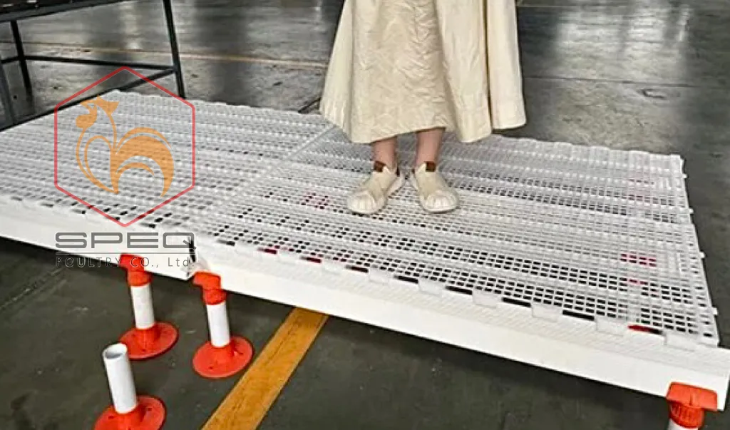 Poultry Equipment Plastic Slats Flooring Moisture Resistant for Broiler Farm