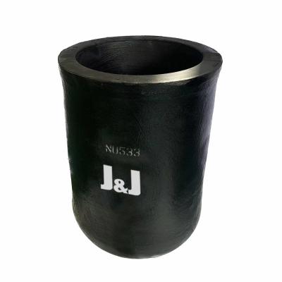 Stability Silicon Carbide Graphite Induction Furnace Crucible High Temperature Resistance