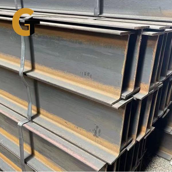 ASTM / JIS Standard Mill Finish / Zinc Coated Steel H I Beams Channels And Angles