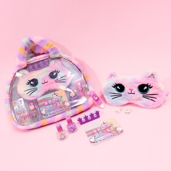 Birthday Party Beauty Set Girls Makeup Kit Non-toxic Children Real Cosmetic Pretend Play Toys