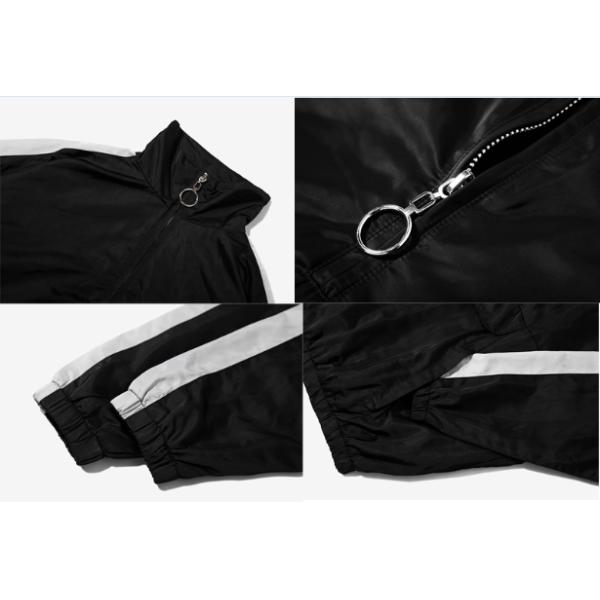 Autumn Oversize Sports Hooded Jacket / Men'S Casual Stand Collar Jacket
