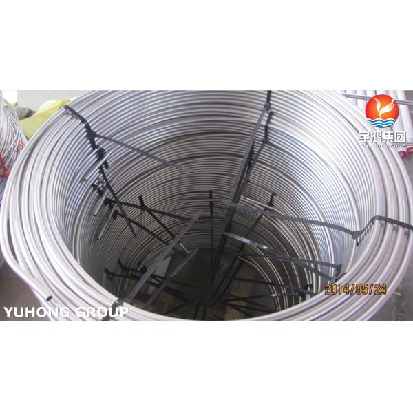 Теплообменный аппарат/котельная труба замариновали/яркая обожженная трубка АСМЭ СА213 ТП316/316Л поверхностной нержавеющей стали безшовная