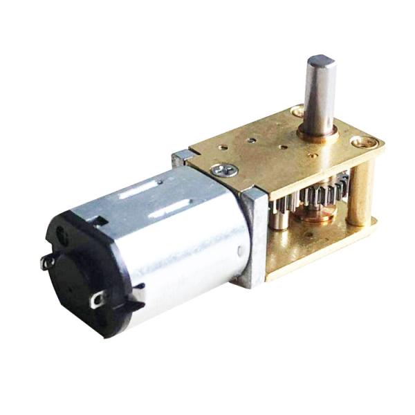 Torque alto biaxial eletrônico do motor 12mm da C.C. do sem-fim da caixa de engrenagens do metal da fechadura da porta