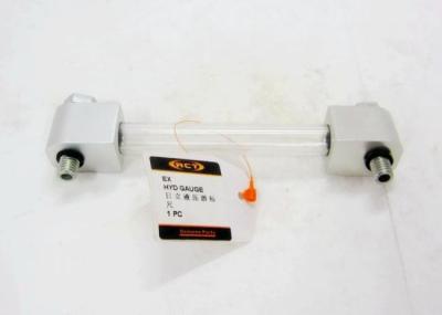 Silver Color Hitachi Excavators Spare Parts EX Hydraulic Gauge Aluminium Head