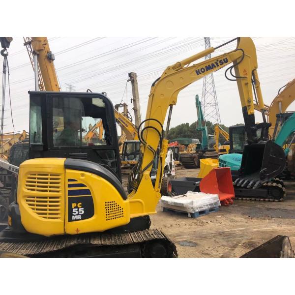 PC55MR-2 PC56 PC35mr PC40mr PC78us Digger Used Komatsu Excavator PC55 Mini 5 Ton