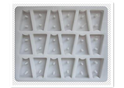 Durable Concrete Spacer Molds Concrete Brick Mold Smooth Surface 25 * 25 * 6cm