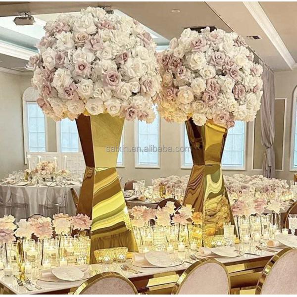 Фон декорации для свадебного приема церковь европейский стенд нержавеющей стали трубы полка