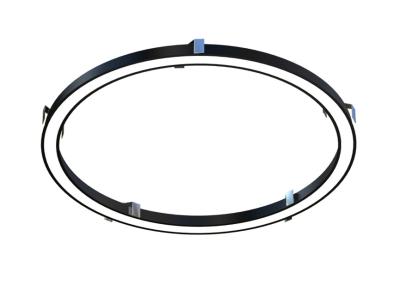 Indoor LED Aluminum Profile PMMA/PC Diffuser Material 100-2500mm Bar Length