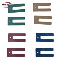 Embalagem de plástico tipo U de 75 mm para janelas em forma de ferradura para portas e janelas