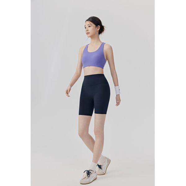 Brown Seamless Padded Sports Bra for High Impact Workouts with Breathable Fabric and Supportive Fit