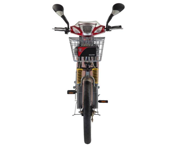 Large Capacity 48V 500W Electric Food Delivery Bike With Front And Rear Drum Brake