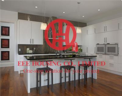 Customized Modern Lacquer Kitchen Cabinet with Excellent Design and Quality MOQ is 1 set & Shipping by Sea