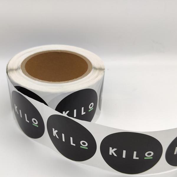 Matte Lamination Glossy Label Paper Vinyl CMYK Removable Adhesive Labels