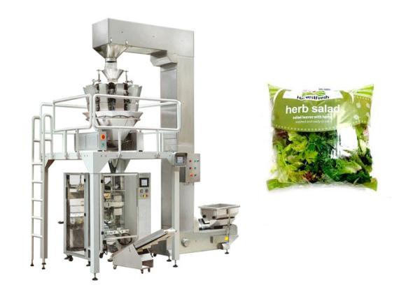 A alface sae salada de 5-60 sacos/máquina de empacotamento vegetal mínima