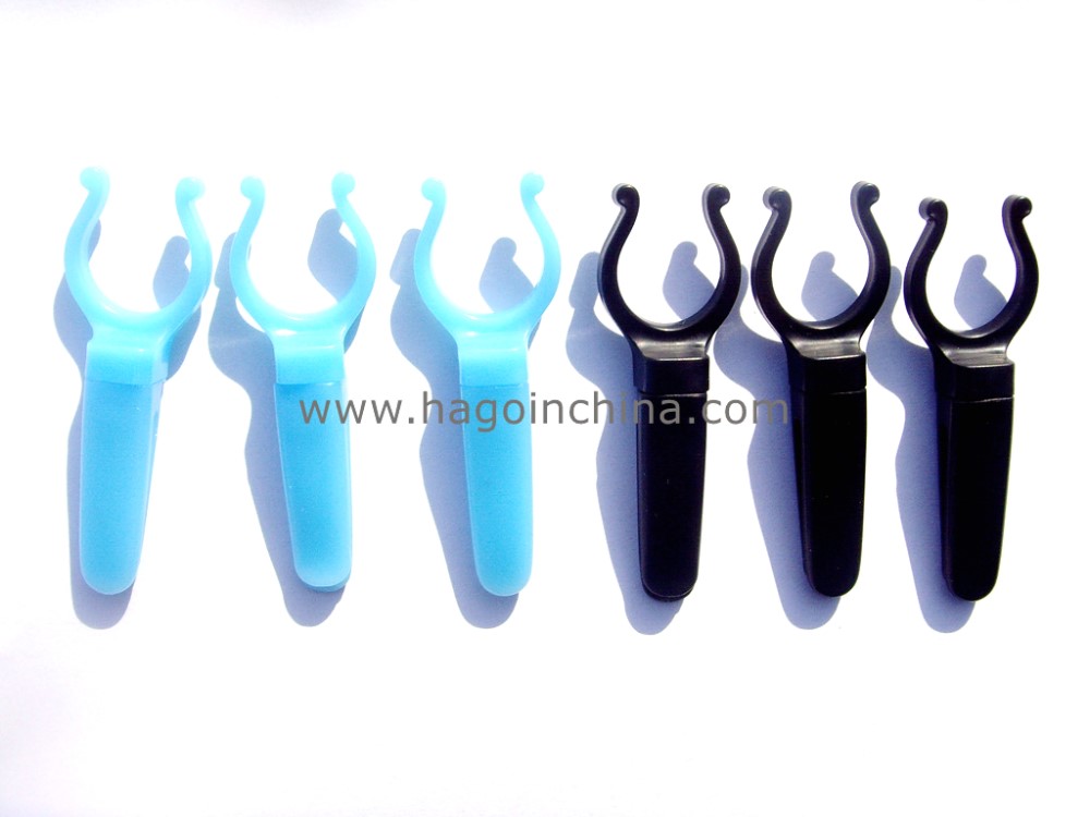 PA66 Multipurpose Custom Plastic Parts Plastic Hanger Clip Industrial Fixing Clip 20mm