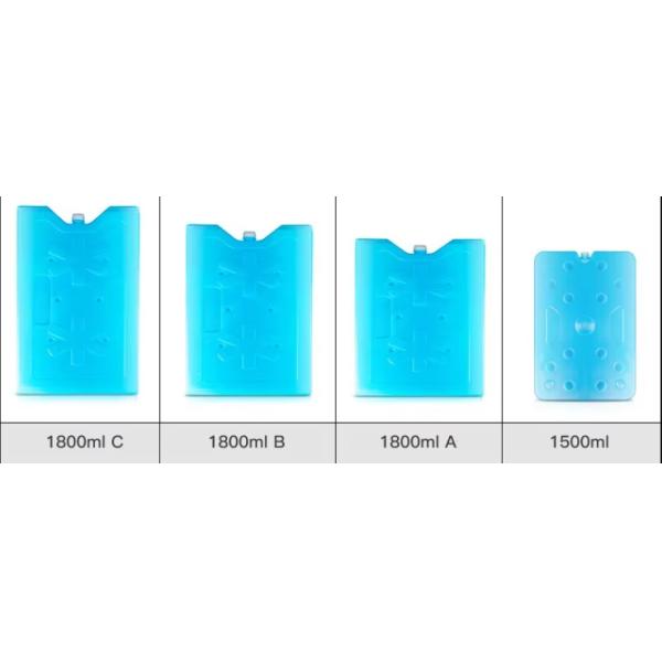 100ml 200ml 400ml 600ml PCM Ice Board Eutectic Cold Plate For Ice Cream Cart