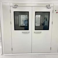 Commercial de haut niveau hygiénique médical en acier inoxydable Porte d'hôpital Porte de chambre de patient propre Porte ignifuge