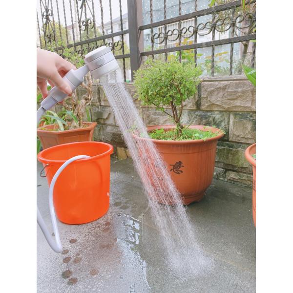 Outdoor Portable Electric Bath Kit Rechargeable Pump for Travel Caravan Van Camping Shower Pet Clean