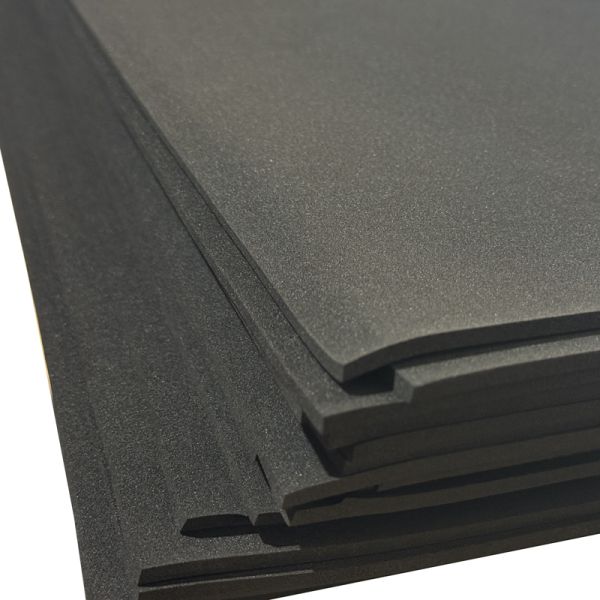 OEM CR Foam Sheet Neoprene Rubber Foam Closed Cell Foam Customizable