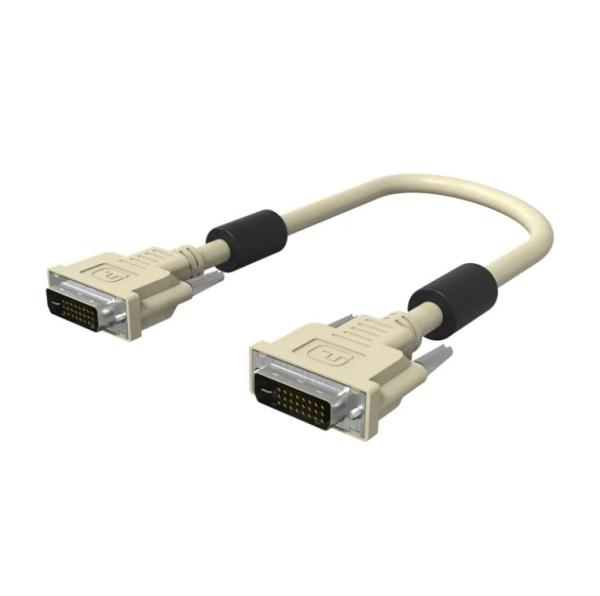 Best DVI 24+1 Cable Dual Link DVI-D Monitor media Cable Gold Plated Male to Male Computer DVI 24+1 CE ROHS White Computer Desktop Cable