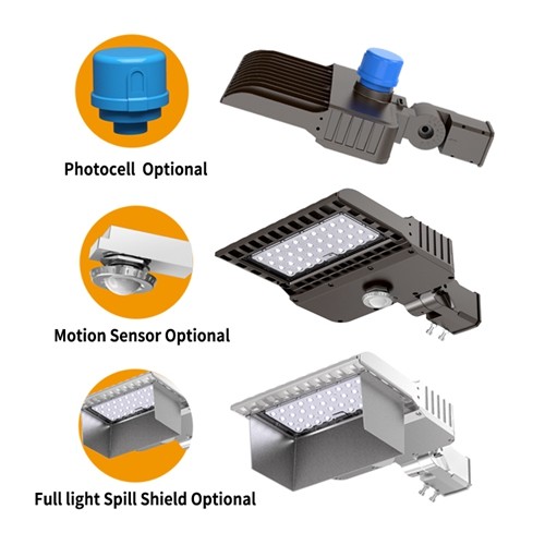 ETL DLC 50000hrs 140lm/W 150 Watt Led Shoebox Lights