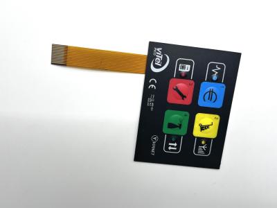 Customized Backlit Membrane Switch Mechanical Keyboard Switch Long Lifespan With EL Backlight