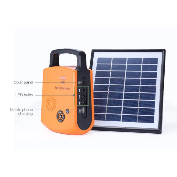 Solar hand lamp Energy saving flood lights waterproof outdoor yard solar led light 4W 9V