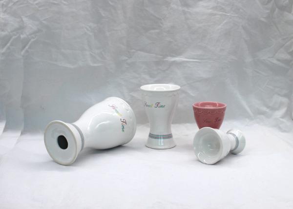 White Ceramic Candle Holders Dolomite Ceramic Tealight Candle Holders Cup Stand