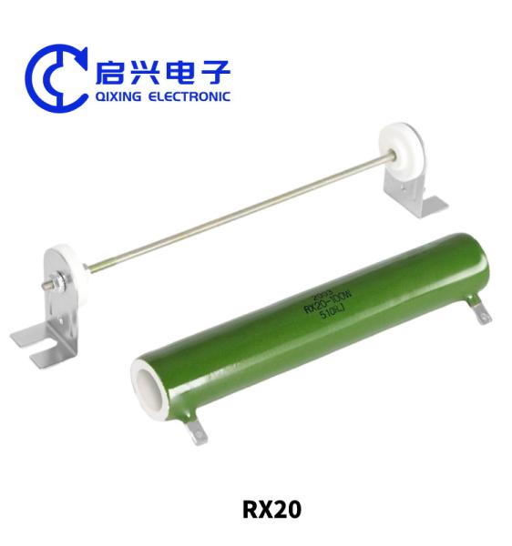 Resistentes de travagem de enrolamento por fio ajustáveis Rx20 10W-10000W