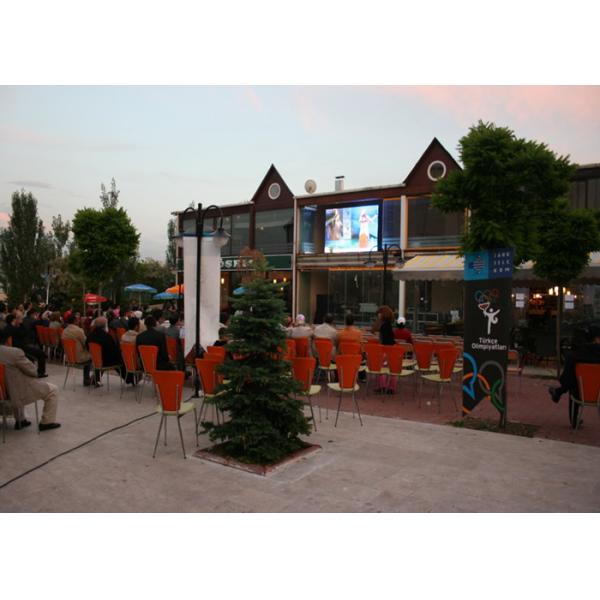 Aluminum Outdoor LED Screen Hire Full Color , Rental LED Display Screen For Event