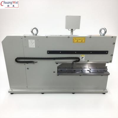 Pneumatic PCB V Cut Separator Machine 0.4-0.6Mpa For FR4 0.3-3.5mm Thickness