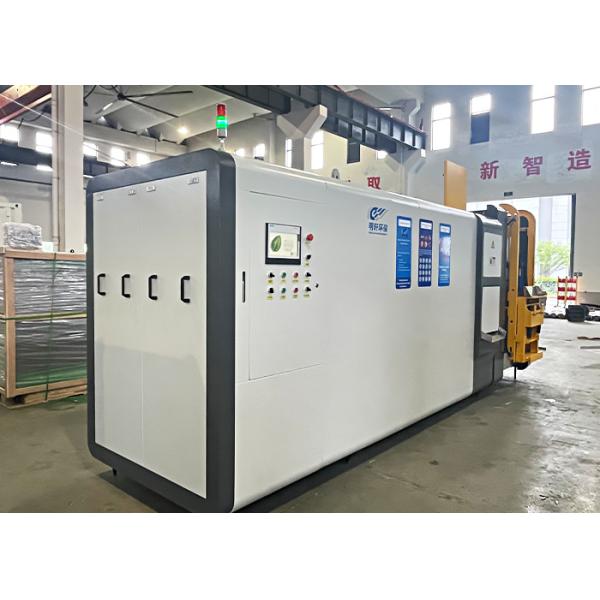 4400*1176*2025mm Independent 500Kg Daily Capacity Waste Food Compost Machine