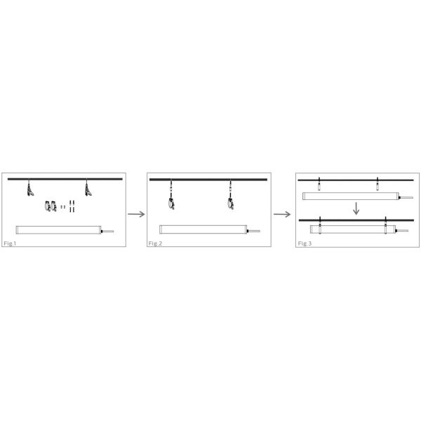 5ft 50W IP69K IK10 LED Tri Proof Light for Harsh Industrial Environments