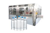 Máquina de enchimento pura mineral 500ml da água da garrafa giratória automática do ANIMAL DE ESTIMAÇÃO para a planta de engarrafamento