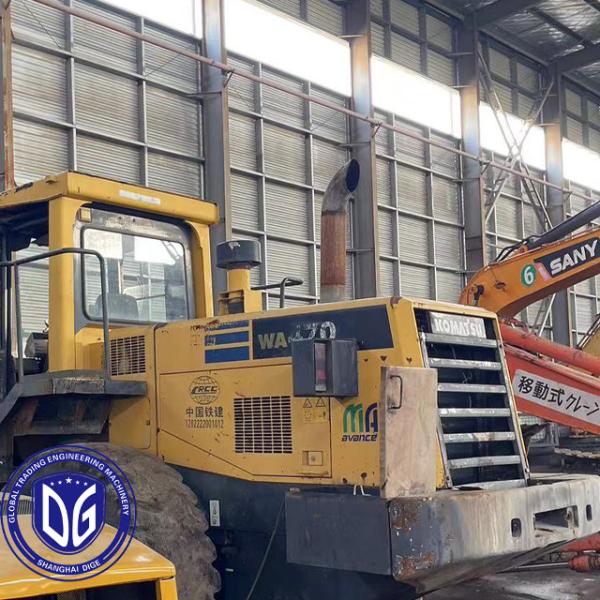 Original Komatsu WA470-6 Carregador usado Equipamento de construção grande 1 unidade disponível