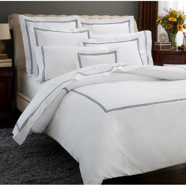 Nantong lujoso set de ropa de cama de edredón con costuras bordadas cubiertas para cama de tamaño king