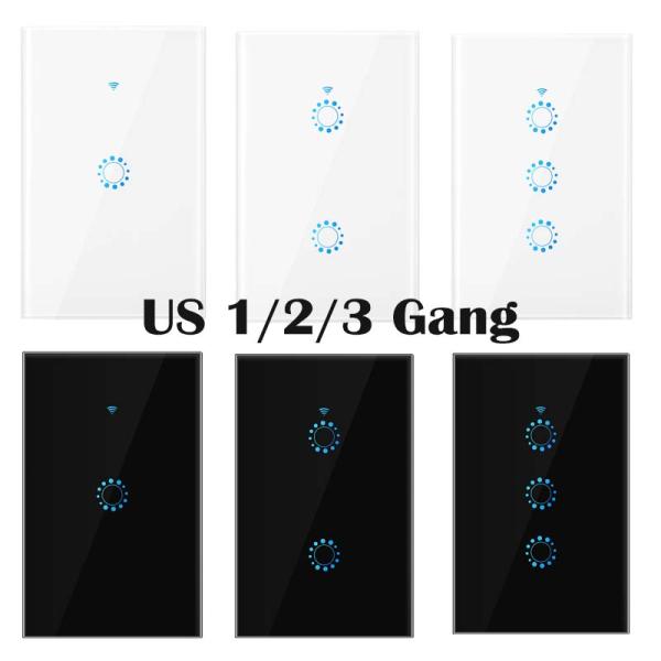 Wi-Fi Touch Light Switch LED Light Accessories Support Timing Remote Control