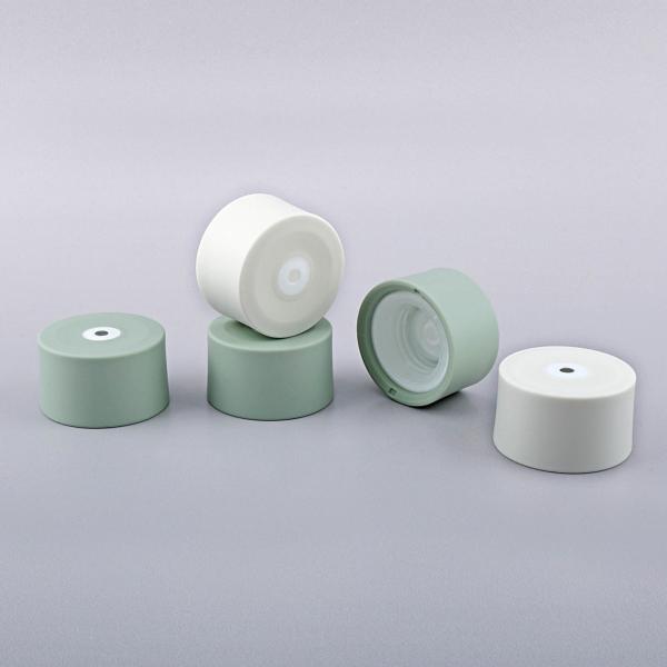 Matt Empty Cosmetic Tube 45mm Diameter Body Lotion Tubes With Center Dispensing Caps