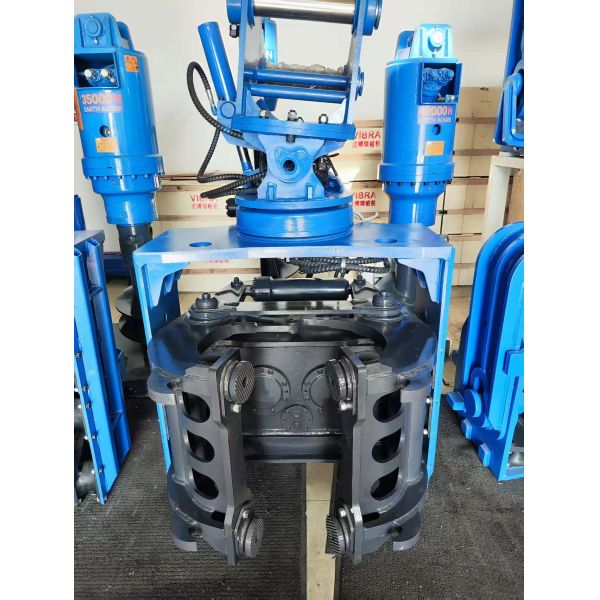 SV200 Hydraulic Side Grip Pile Driver for Excavators 20-25 Ton