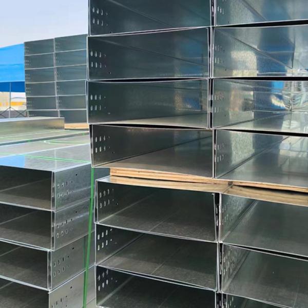 Wall Mounted Or Floor Mounted Galvanised Cable Tray For Easy Installation Hdg Tray