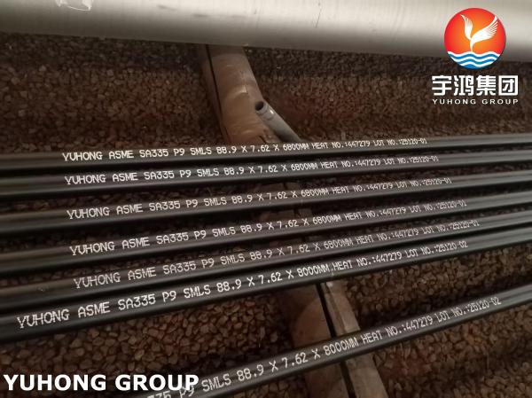 ASTM A335 Grade P9 Alloy Steel Seamless Tube For High Temperature Service