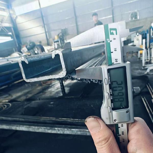 Lightweight Corrosion Resistant 1-3mm Aluminum Alloy Slotted C Channel For Construction