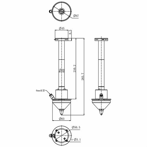 Eagle Power New C28 Centrifugal Nozzle Assembly Agricultural Plant Atomization Dedicated 12S-14S