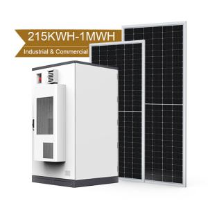 LiFePO4 Industrial And Commercial Energy Storage System With Fire Alarm System