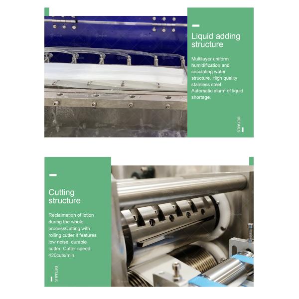 Suny Group Wet Tissue Wipe Packaging Machine Wet Wipes Making Machine