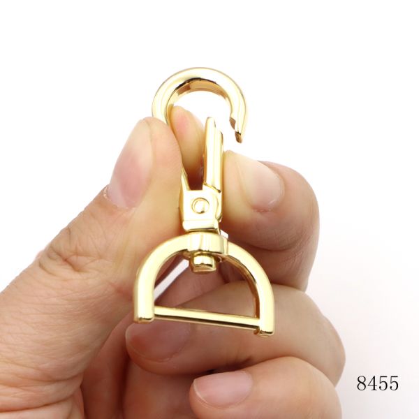 20mm Swivel D Ring Snap Hook Custom Carabiner Classical Design Metal Clasp